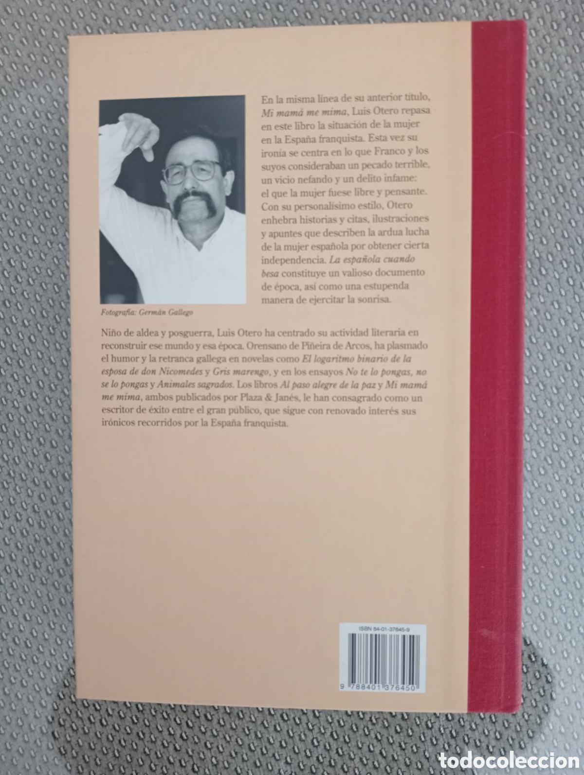 Libros de segunda mano: La espa&ntilde;ola cuando besa / Luis Otero - Foto 2