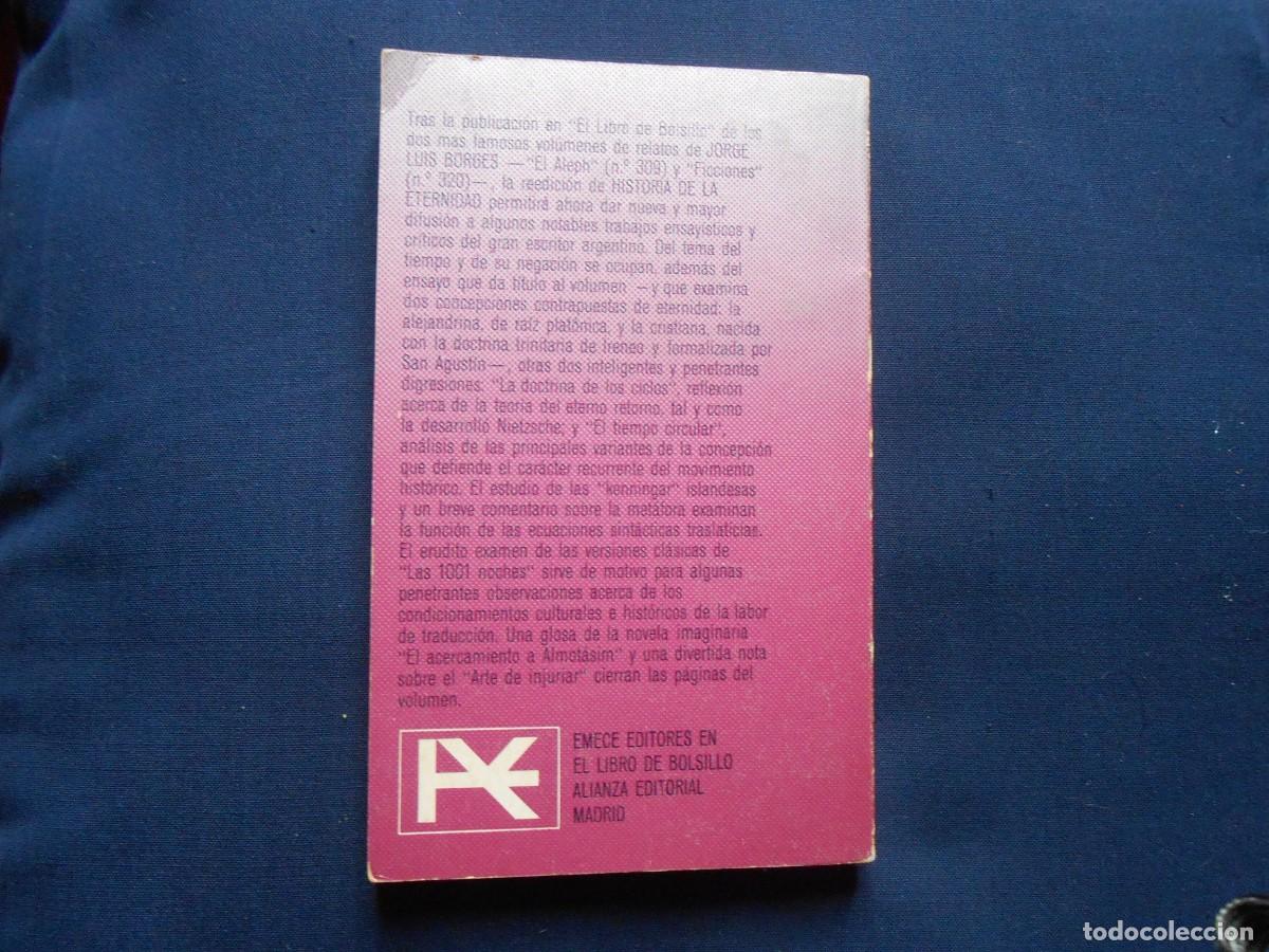 Libros de segunda mano: Jorge Luis Borges HISTORIA DE LA ETERNIDAD - Foto 2