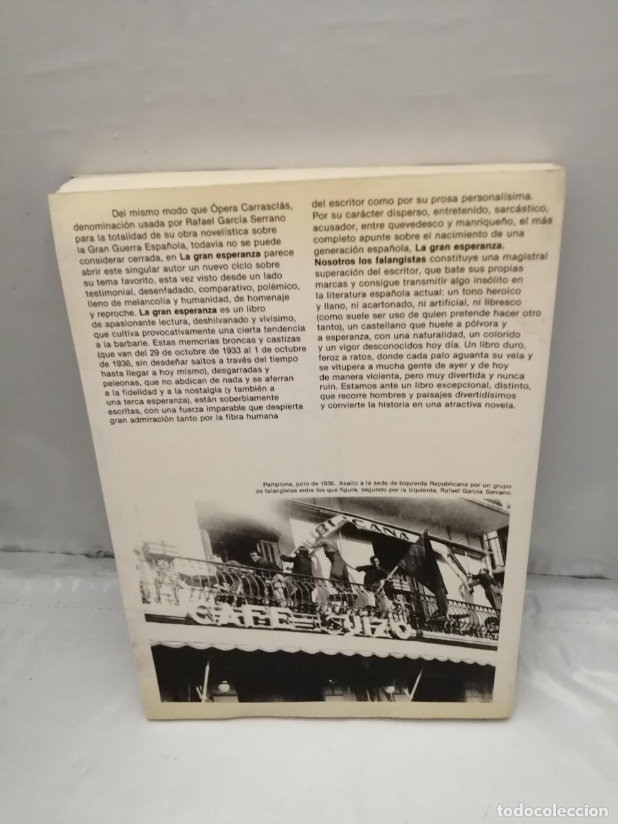 Libros de segunda mano: La gran esperanza (Primera edici&oacute;n) - Foto 2