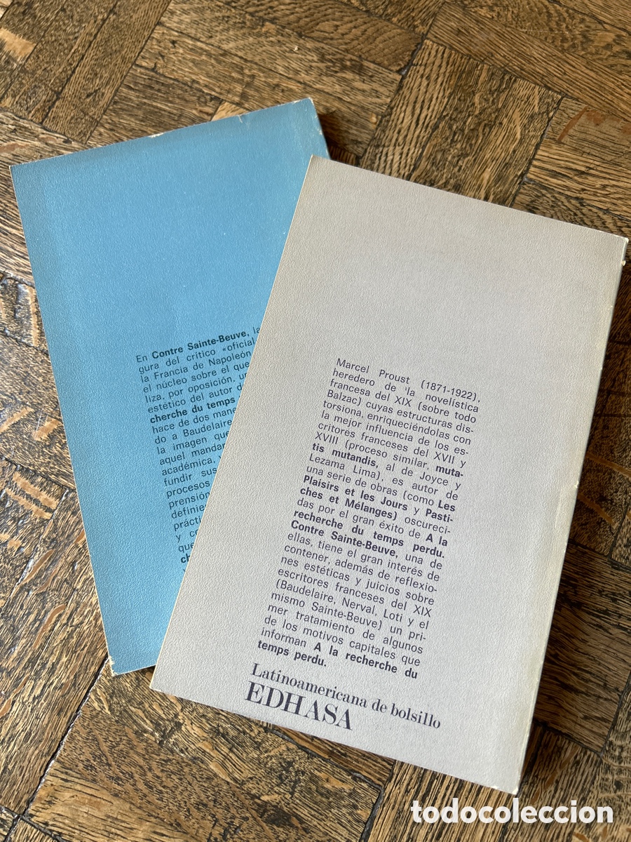 Libros de segunda mano: Ensayos literarios 2 vol. - Marcel Proust - Edhasa (1971) - Foto 5
