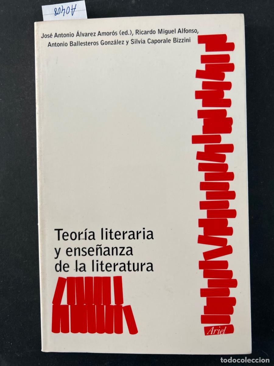 Libros de segunda mano: TEORIA LITERARIA Y ENSE&Ntilde;ANZA DE LA LITERATURA, J A ALVAREZ, R MIGUEL, A BALLESTEROS Y S CAPORALE