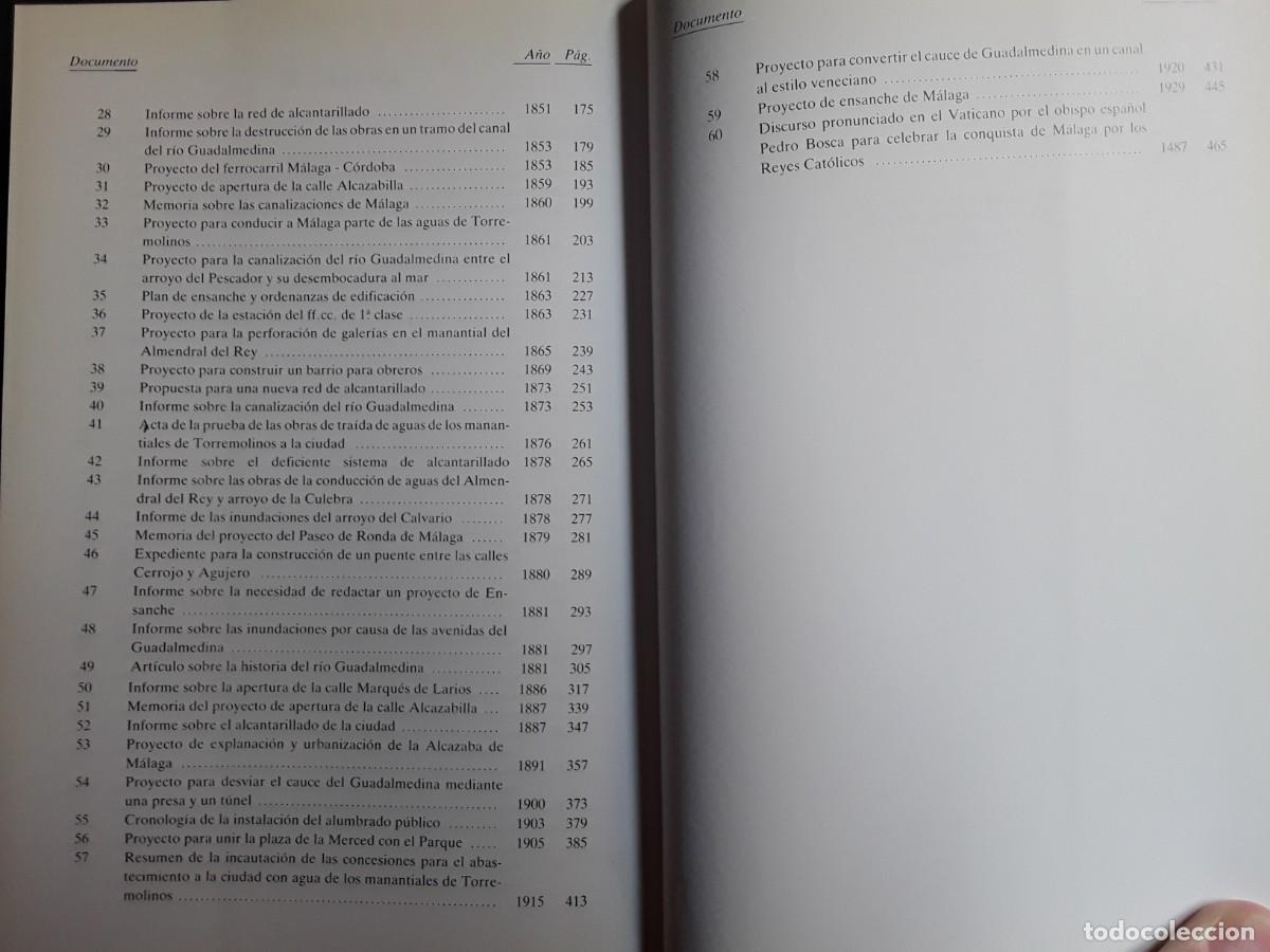 Libros de segunda mano: MISCEL&Aacute;NEA DE DOCUMENTOS HIST&Oacute;RICOS URBAN&Iacute;STICOS MALACITANOS. MANUEL OLMEDO CHECA. - Foto 2