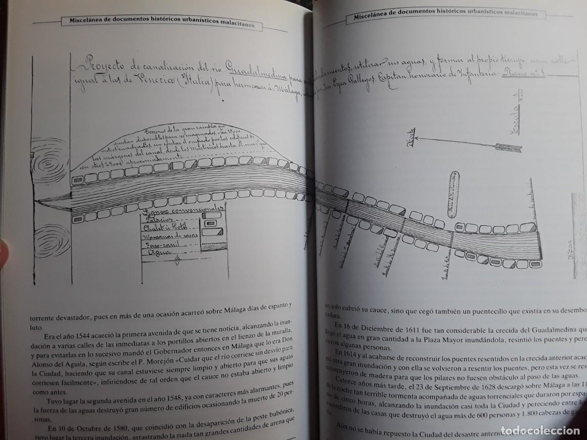 Libros de segunda mano: MISCEL&Aacute;NEA DE DOCUMENTOS HIST&Oacute;RICOS URBAN&Iacute;STICOS MALACITANOS. MANUEL OLMEDO CHECA. - Foto 3