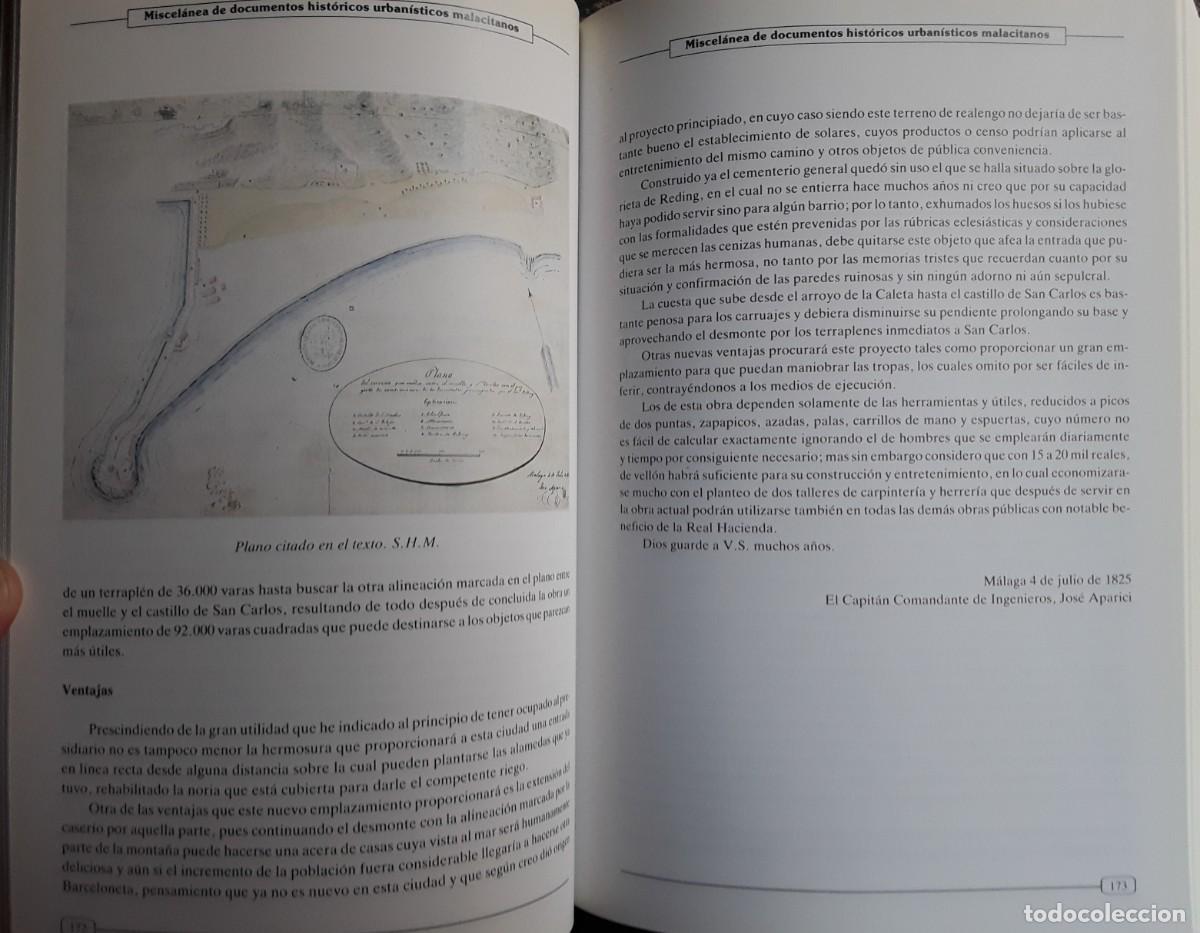 Libros de segunda mano: MISCEL&Aacute;NEA DE DOCUMENTOS HIST&Oacute;RICOS URBAN&Iacute;STICOS MALACITANOS. MANUEL OLMEDO CHECA. - Foto 6