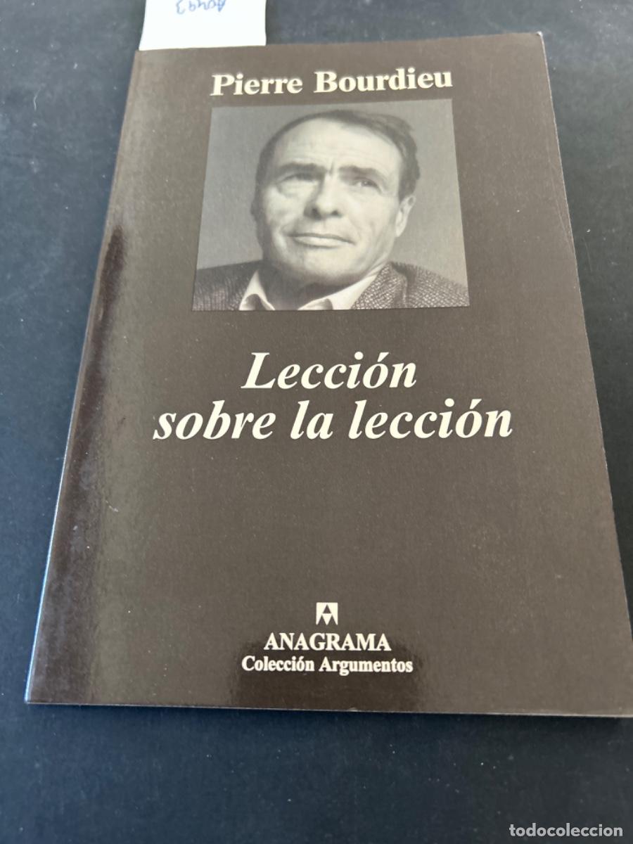 Libros de segunda mano: LECCION SOBRE LA LECCION, PIERRE BOURDIEU - Foto 1