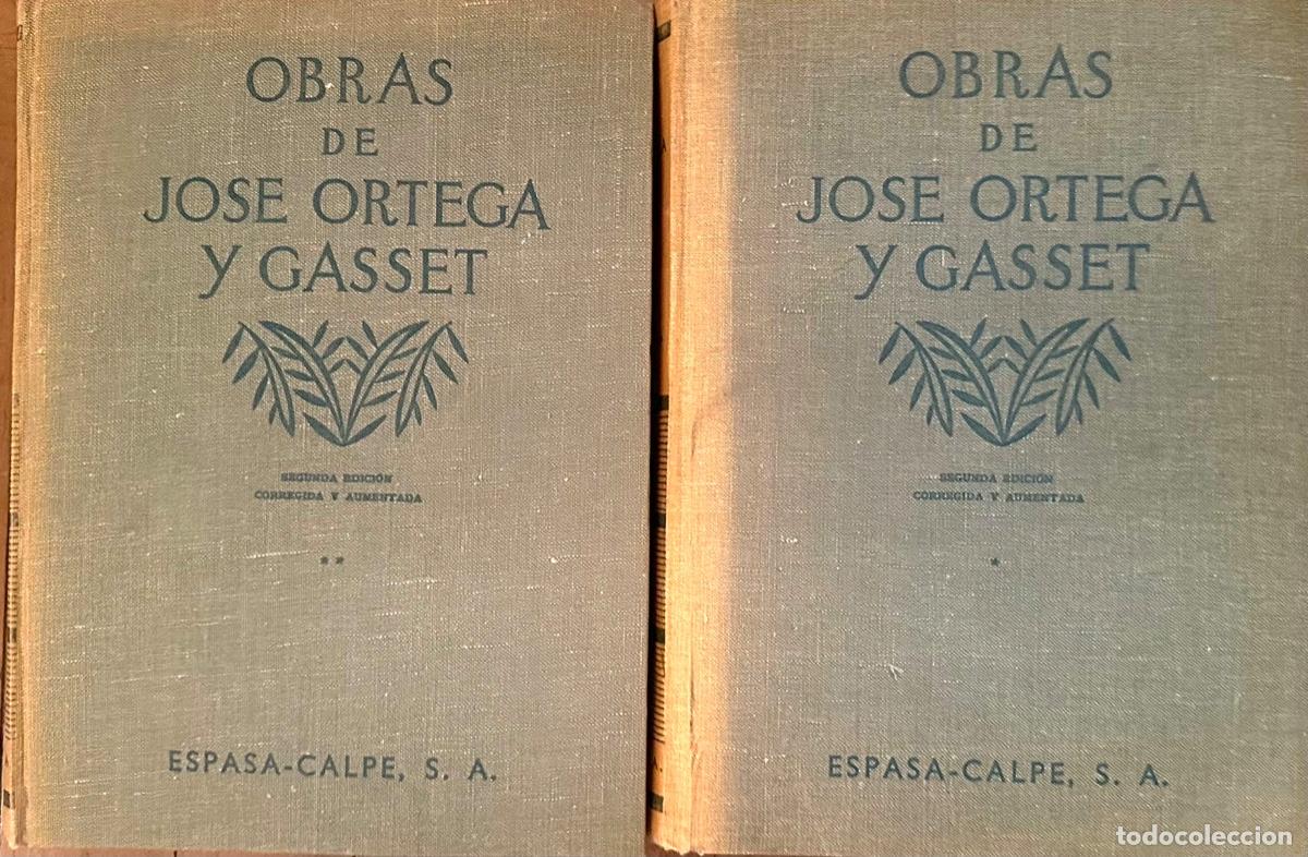 Libros de segunda mano: OBRAS de JOS&Eacute; ORTEGA Y GASSET - Foto 1