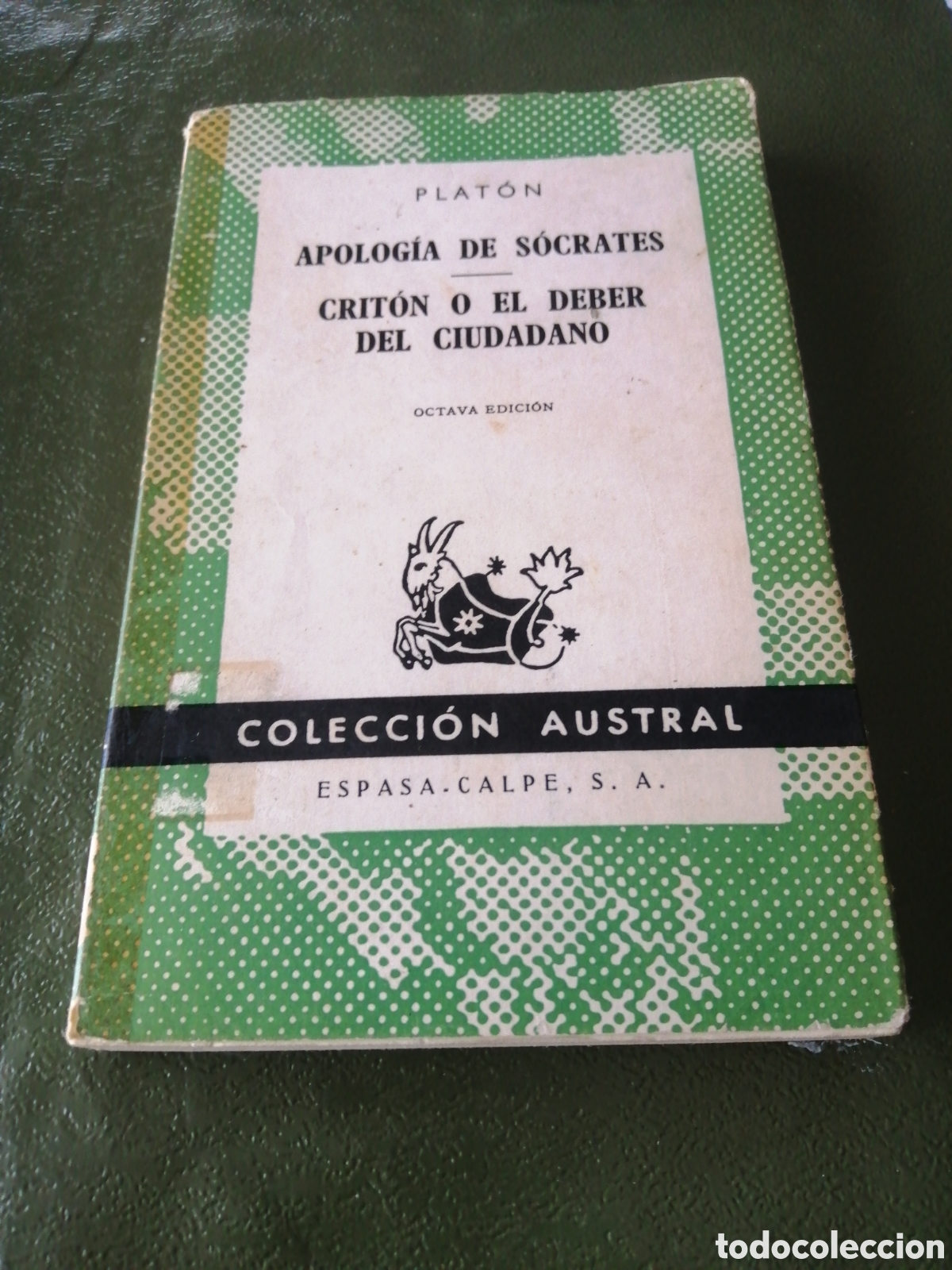 Libros de segunda mano: APOLOG&Iacute;A DE SOCRATES - Foto 1