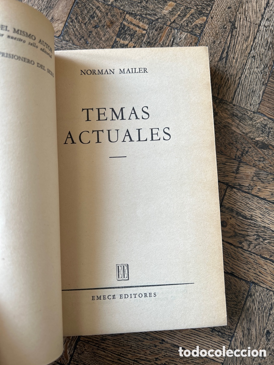 Libros de segunda mano: Temas actuales - Norman Mailer - Emec&eacute; (1973) - Foto 3