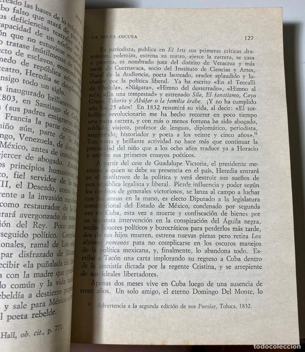 Libros de segunda mano: La selva oscura, de Rine Leal - Foto 3