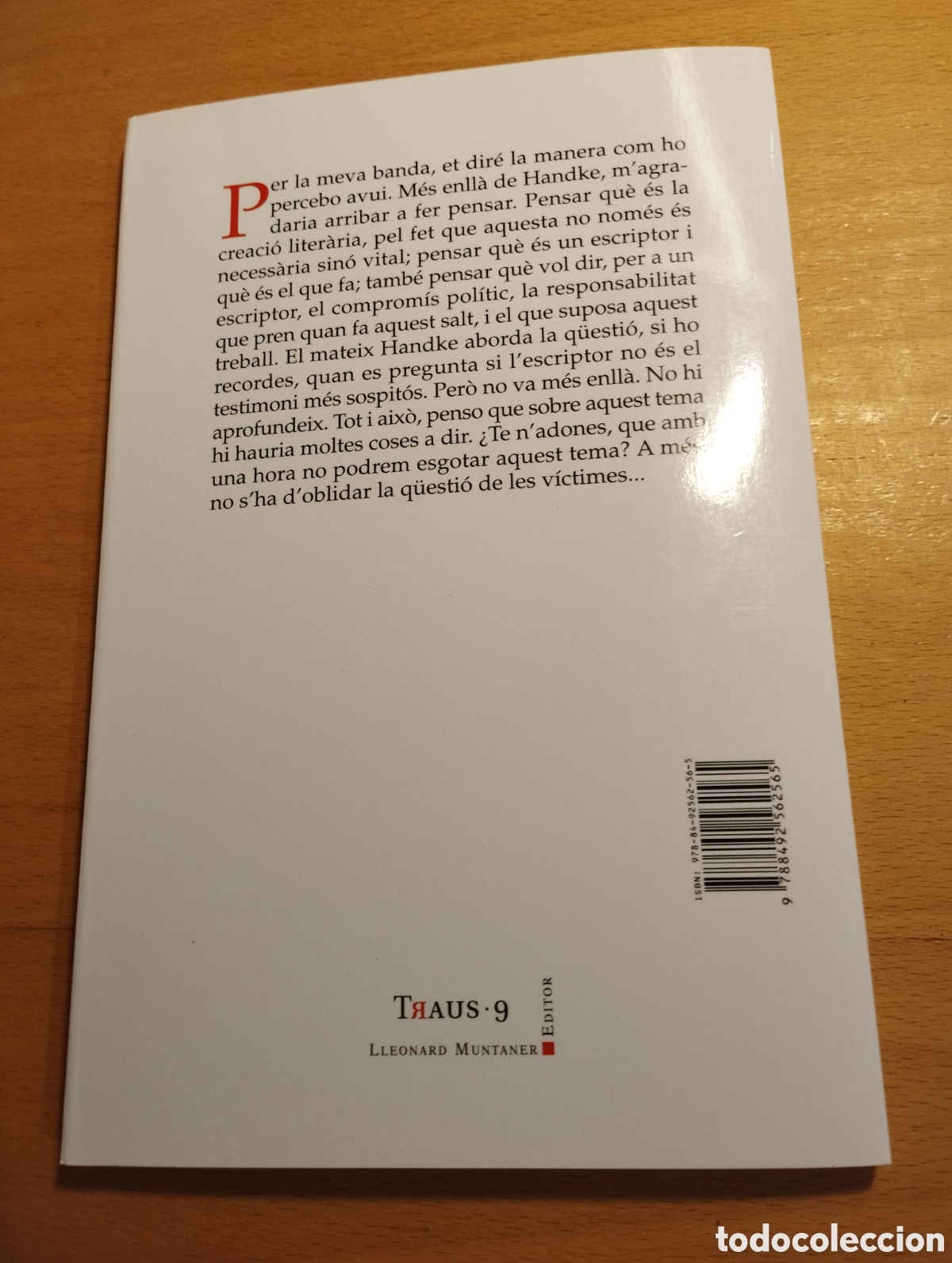 Libros de segunda mano: EL CAS HANDKE (LOUISE L. LAMBRICHS) - Foto 4