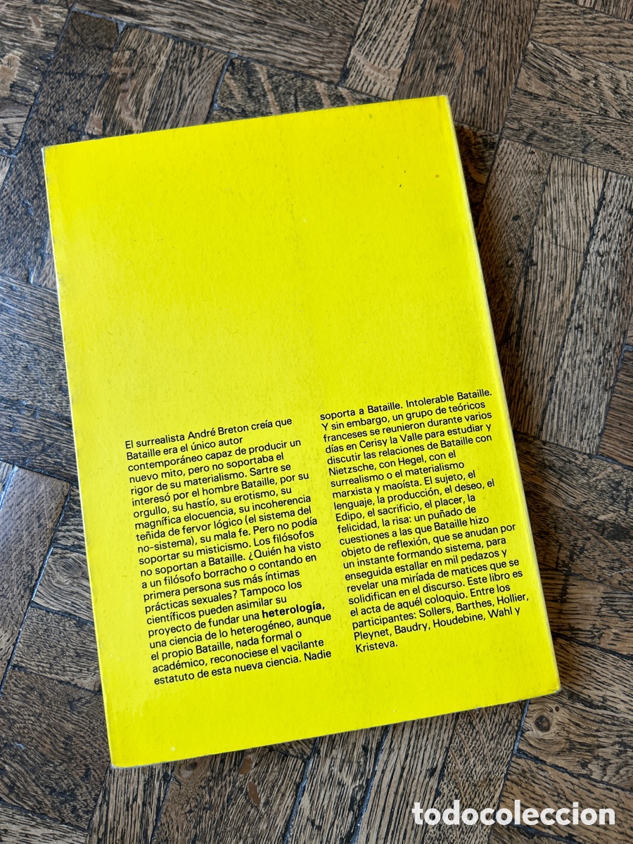 Libros de segunda mano: Bataille - Philippe Sollers - Mandr&aacute;gora (1976) - Foto 5
