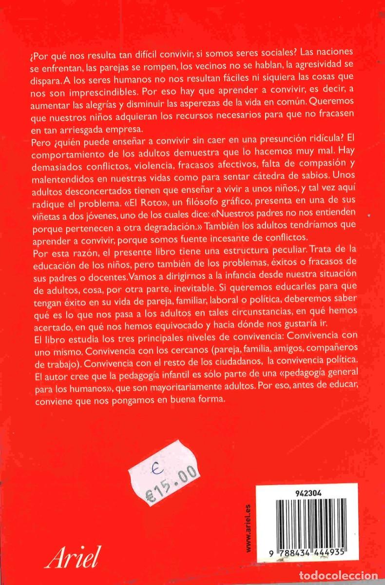 Libros de segunda mano: Aprender a convivir. Jos&eacute; Antonio Marina. 2006 - Foto 2