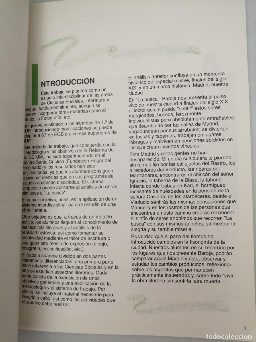 Libros de segunda mano: El Madrid de P&iacute;o Baroja - Foto 4