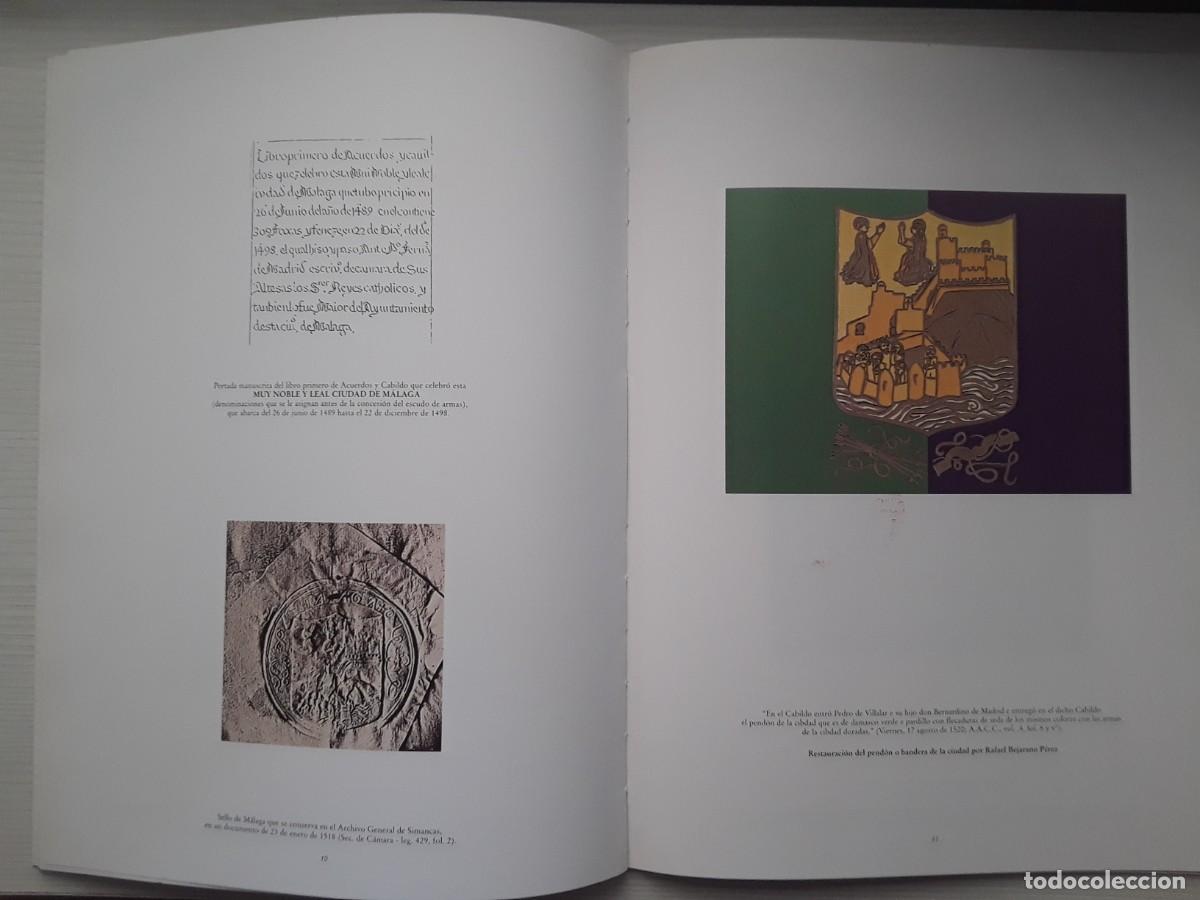 Libros de segunda mano: EL ESCUDO DE M&Aacute;LAGA. ICONOGRAF&Iacute;A Y DOCUMENTACI&Oacute;N. - Foto 2