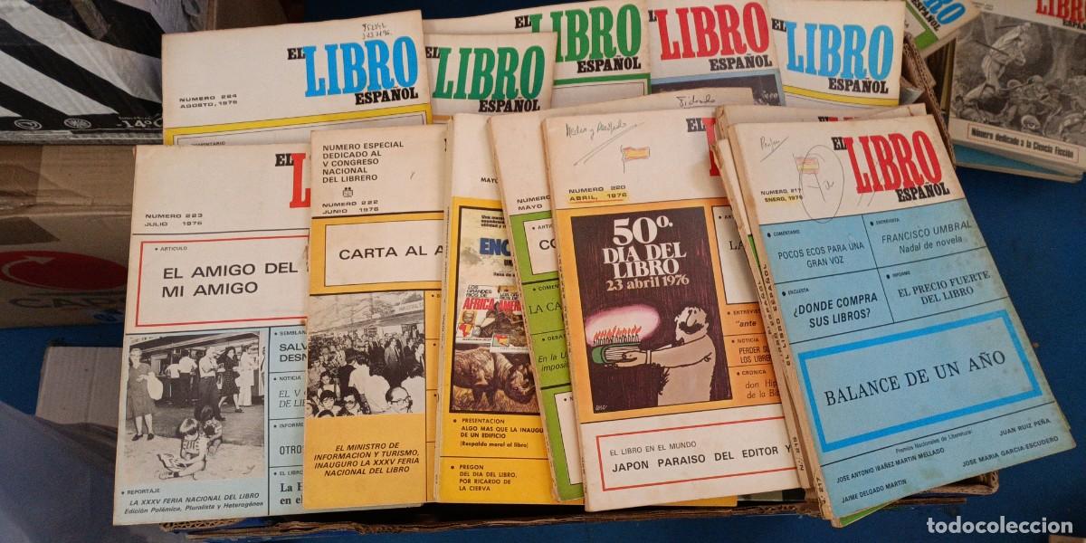 Libros de segunda mano: EL LIBRO ESPA&Ntilde;OL. A&Ntilde;O 1976 COMPLETO. 13 N&Uacute;MEROS - Foto 1