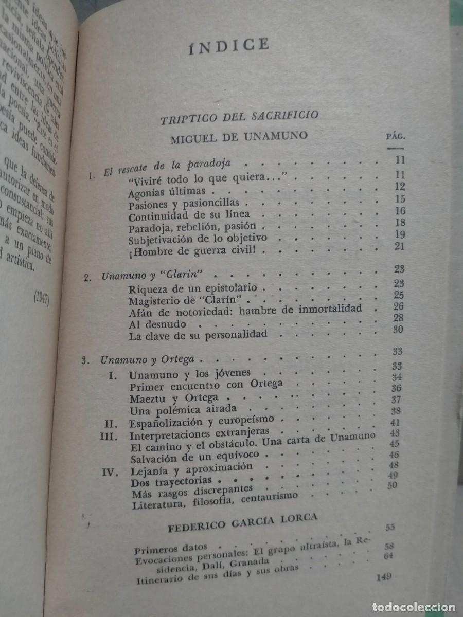 Libros de segunda mano: GUILLERMO DE TORRE. TR&Iacute;PTICO DEL SACRIFICIO .LOSADA - Foto 3