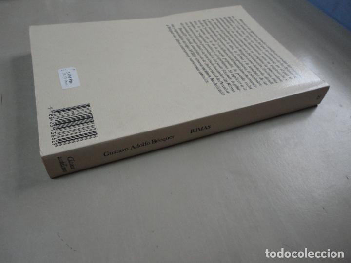Libros de segunda mano: Rimas (Gustavo Adolfo B&eacute;cquer) - F3 - Foto 2