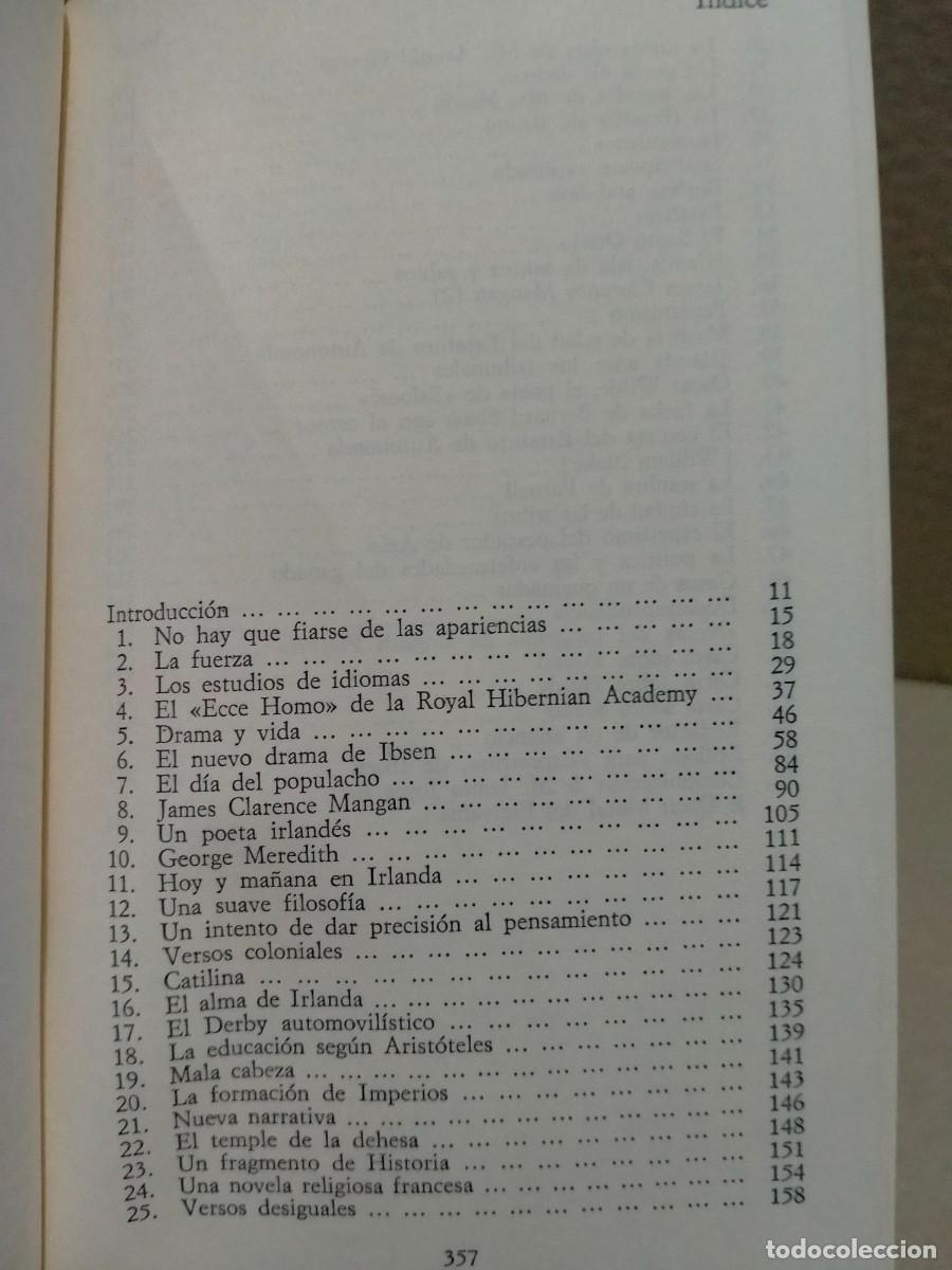 Libros de segunda mano: JAMES JOYCE. ESCRITOS CR&Iacute;TICOS .ALIANZA - Foto 2