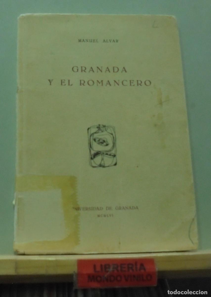 Libros de segunda mano: Granada y el romancero. Manuel Alvar - Foto 1