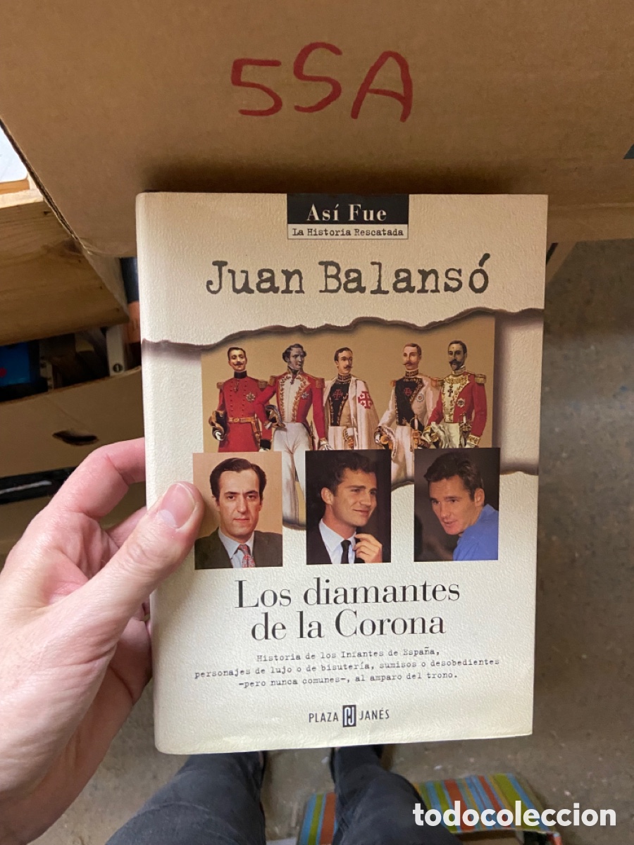 Libros de segunda mano: 55A Juan Balans&oacute; Los diamantes de la Corona - Foto 1