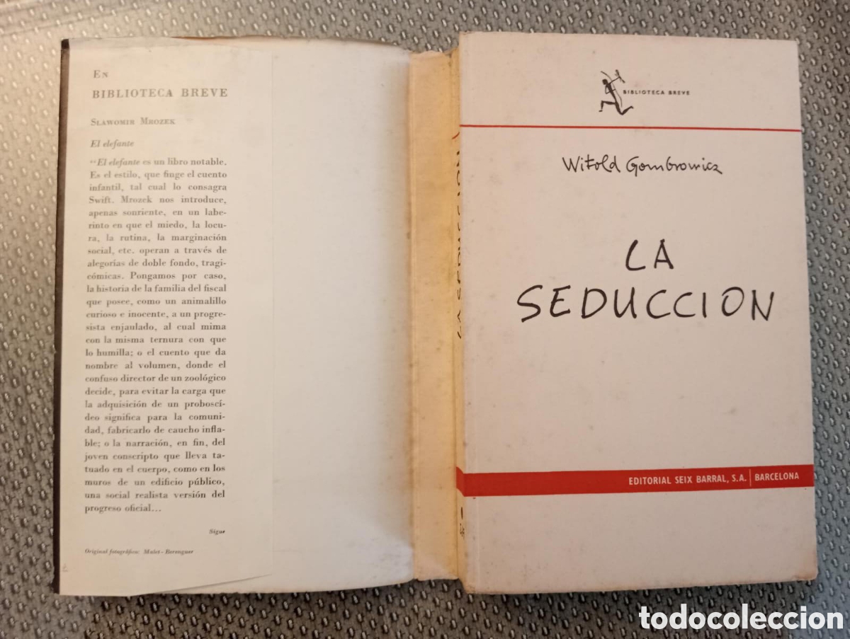 Libros de segunda mano: La seducci&oacute;n / Witold Grombrowicz - Foto 2