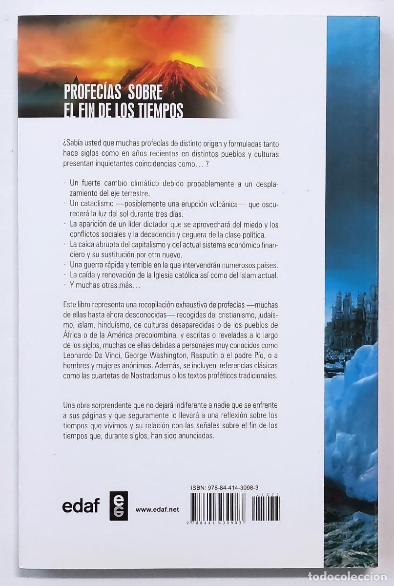 Libros de segunda mano: PROFEC&Iacute;AS SOBRE EL FIN DE LOS TIEMPOS. LIBRO NUEVO!!! - Foto 2