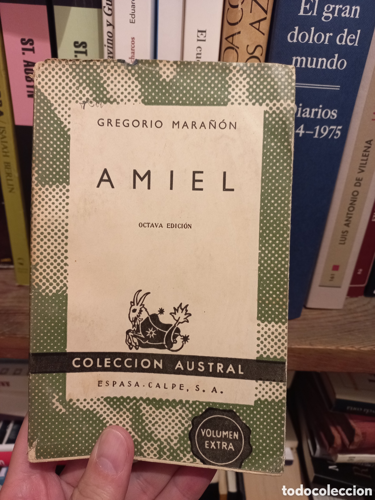 Libros de segunda mano: Dos libros de Gregorio Mara&ntilde;&oacute;n - Foto 1