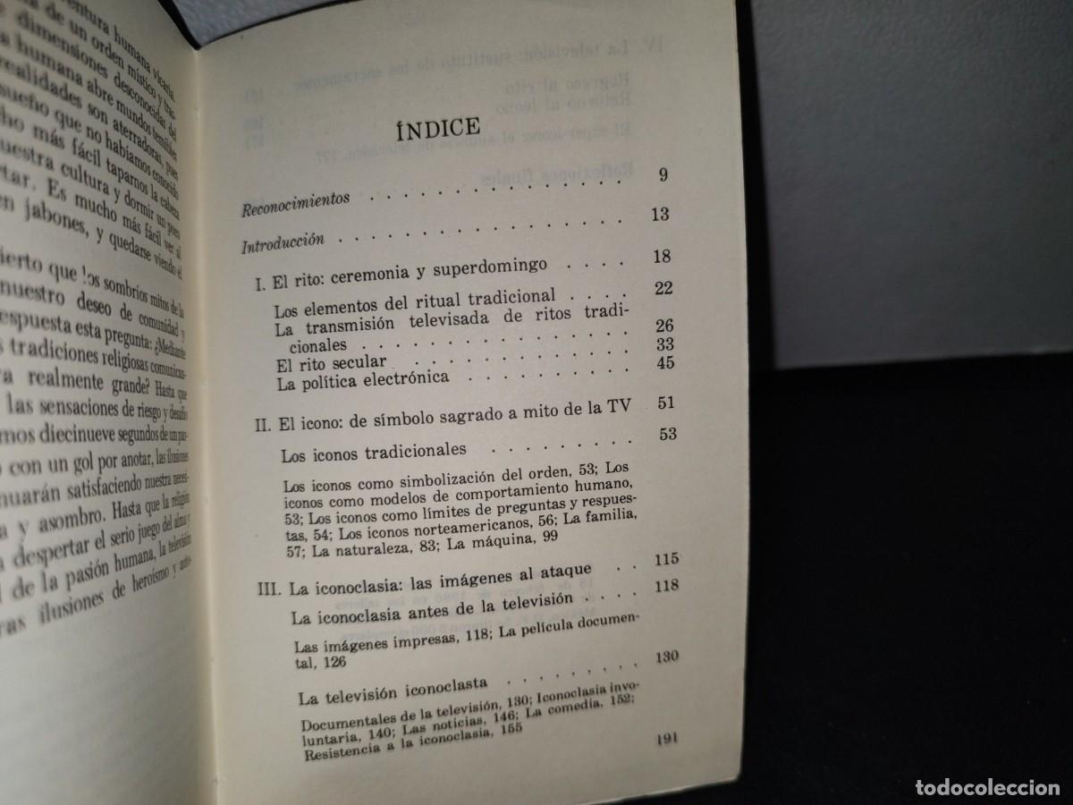 Libros de segunda mano: 73- EL RITUAL DE LA TELEVISI&Oacute;N - GREGOR T. GOETHALS - Foto 6