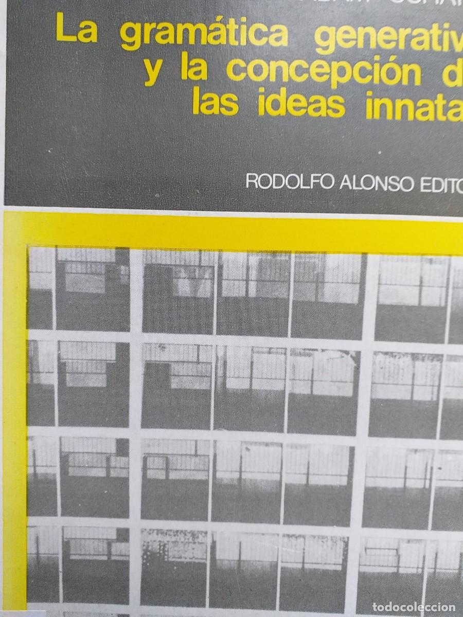 Libros de segunda mano: la gram&aacute;tica generativa y la concepci&oacute;n de las ideas innatas Adam Schaff - Foto 1