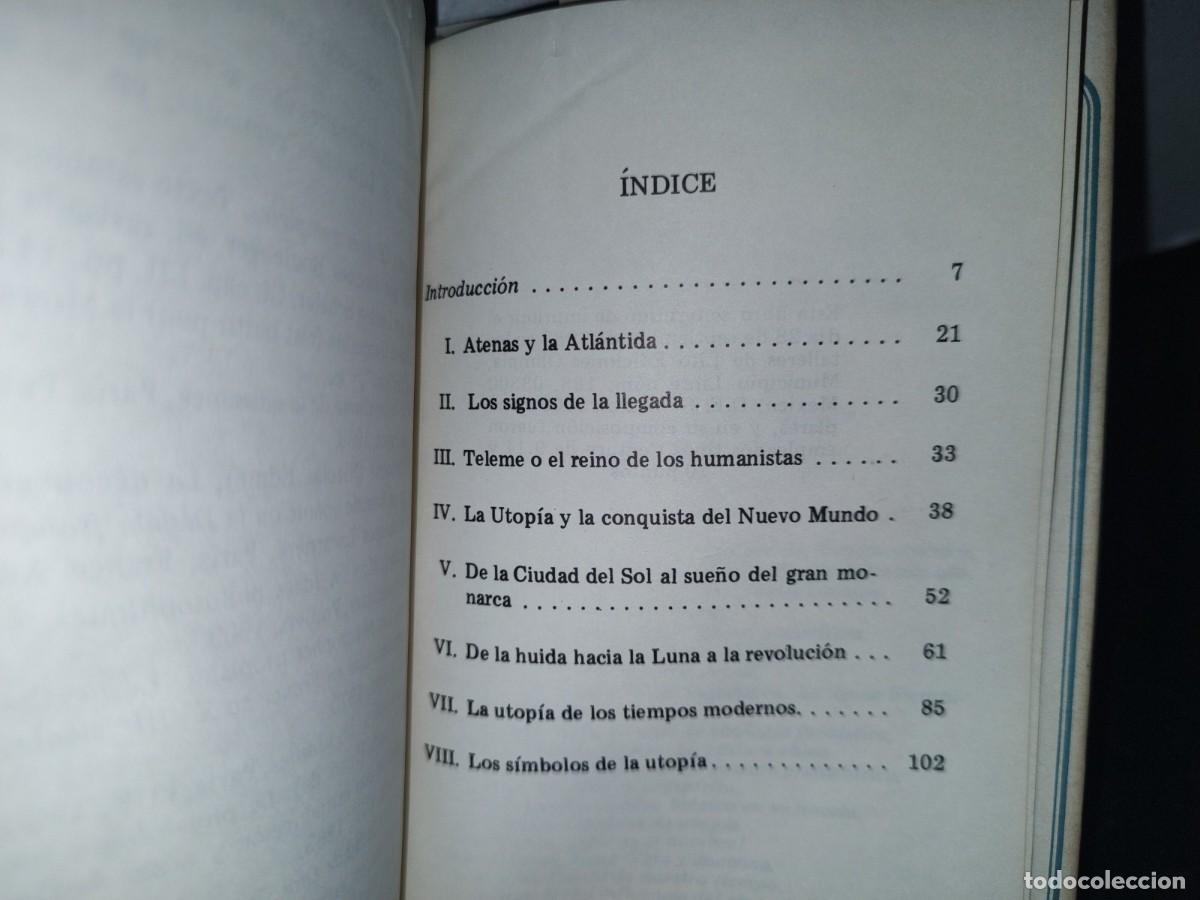 Libros de segunda mano: 73- LA UTOP&Iacute;A - JEAN SERVIER - 1982 - Foto 7