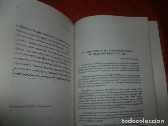 Libros de segunda mano: ESTUDIOS SOBRE PLUTARCO, OBRA Y TRADICI&Oacute;N. - Foto 2