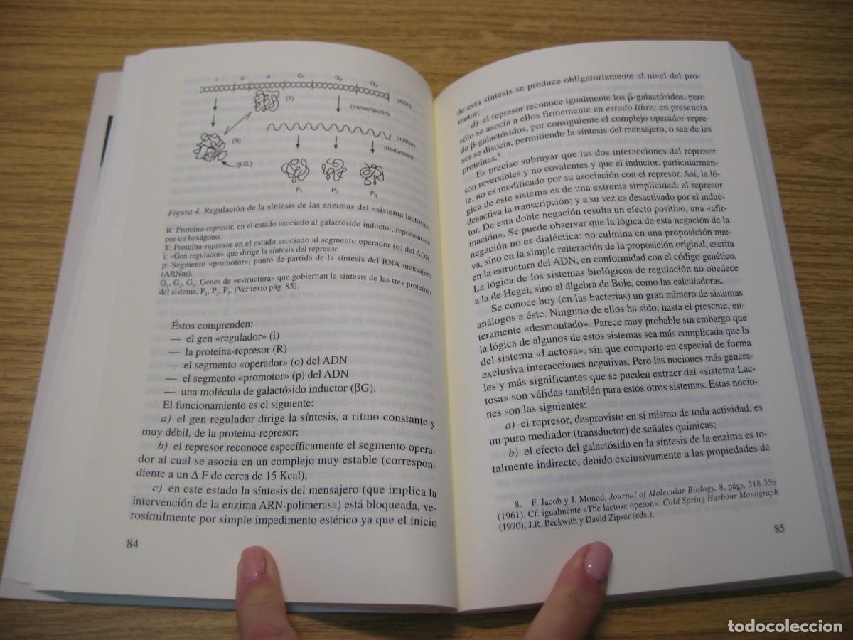 Libros de segunda mano: JACQUES MONOD. EL AZAR Y LA NECESIDAD. EDITORES TUSQUETS 2016 - Foto 9