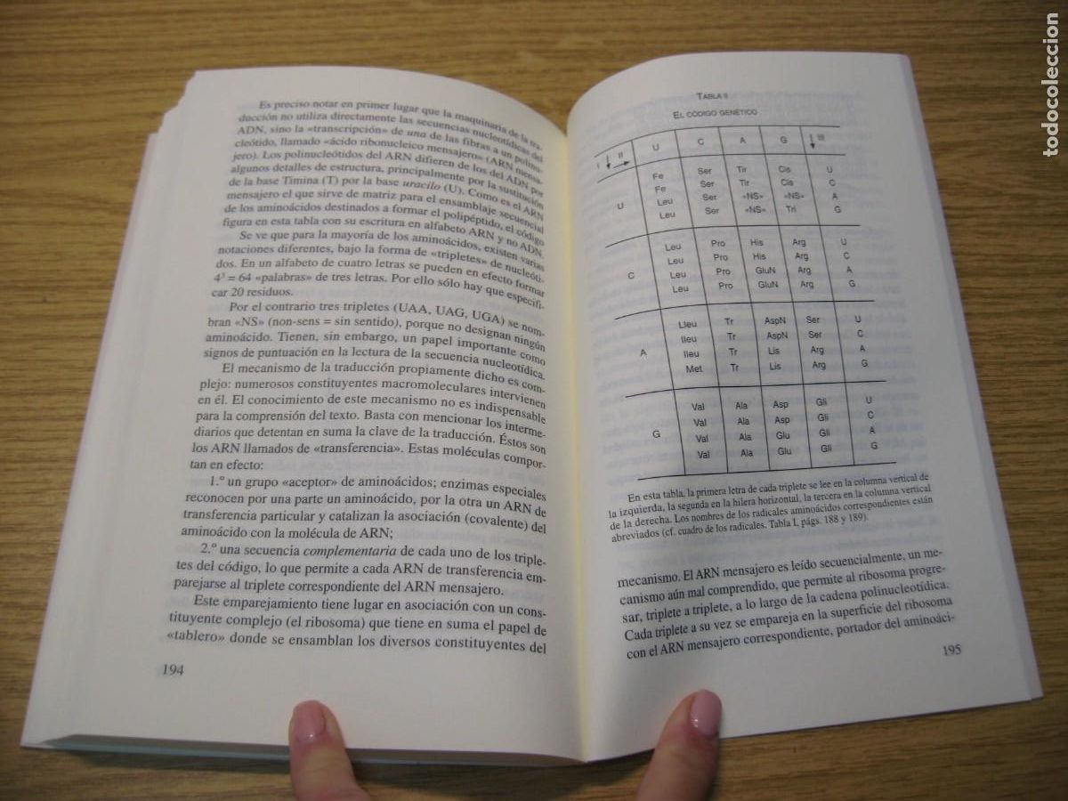 Libros de segunda mano: JACQUES MONOD. EL AZAR Y LA NECESIDAD. EDITORES TUSQUETS 2016 - Foto 11