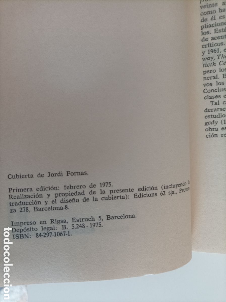 Libros de segunda mano: El teatro de Ibsen a Brecht / Raymond Williams - Foto 3