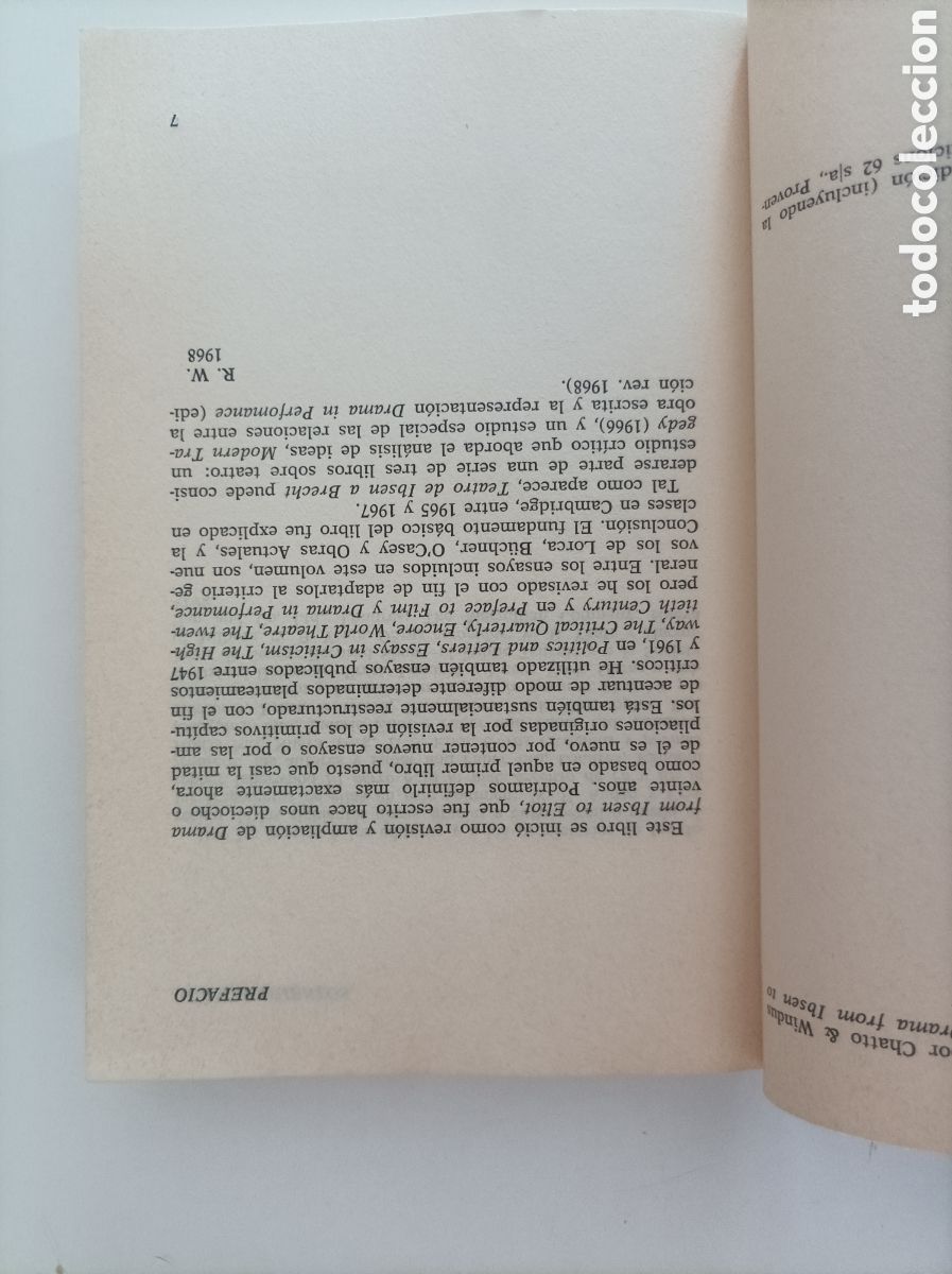Libros de segunda mano: El teatro de Ibsen a Brecht / Raymond Williams - Foto 4