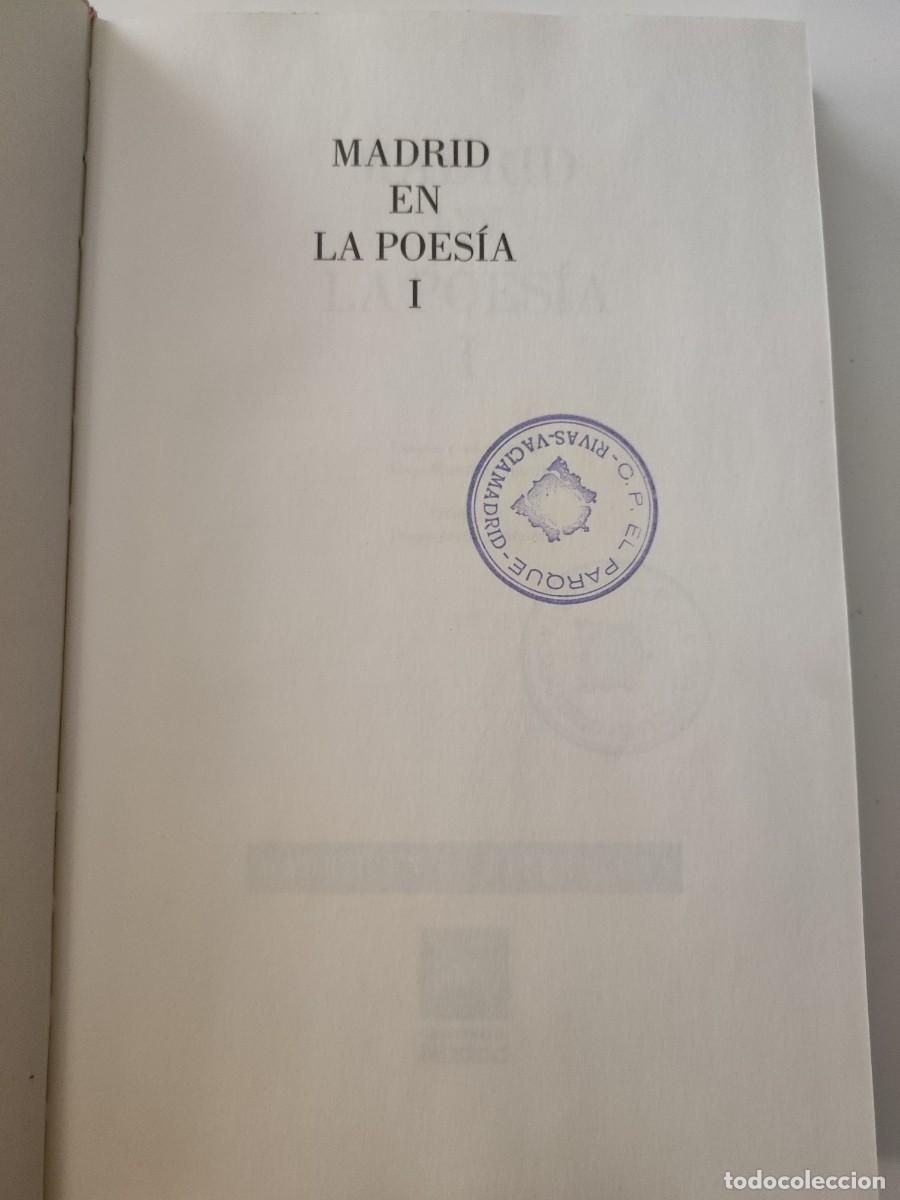 Libros de segunda mano: Madrid en la poes&iacute;a. Volumen I. - Foto 5