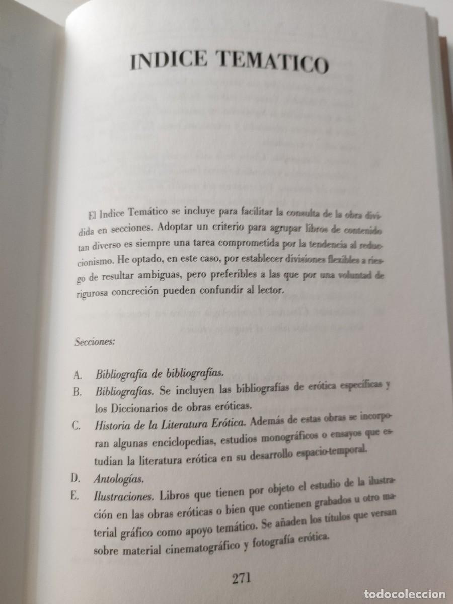 Libros de segunda mano: Bibliotheca er&oacute;tica. Jos&eacute; Antonio Cerezo - Foto 7