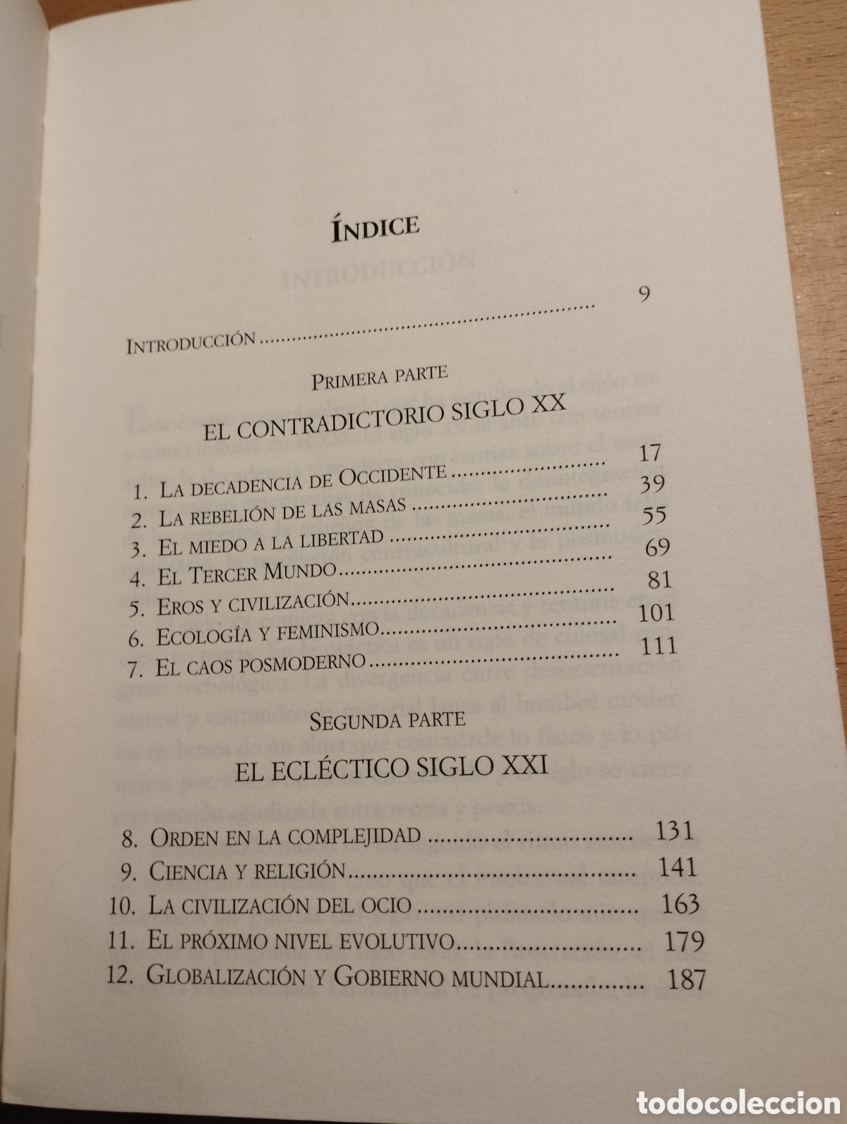 Libros de segunda mano: EL PROGRESO DECADENTE. REPASO AL SIGLO XX (LUIS RACIONERO) - Foto 3