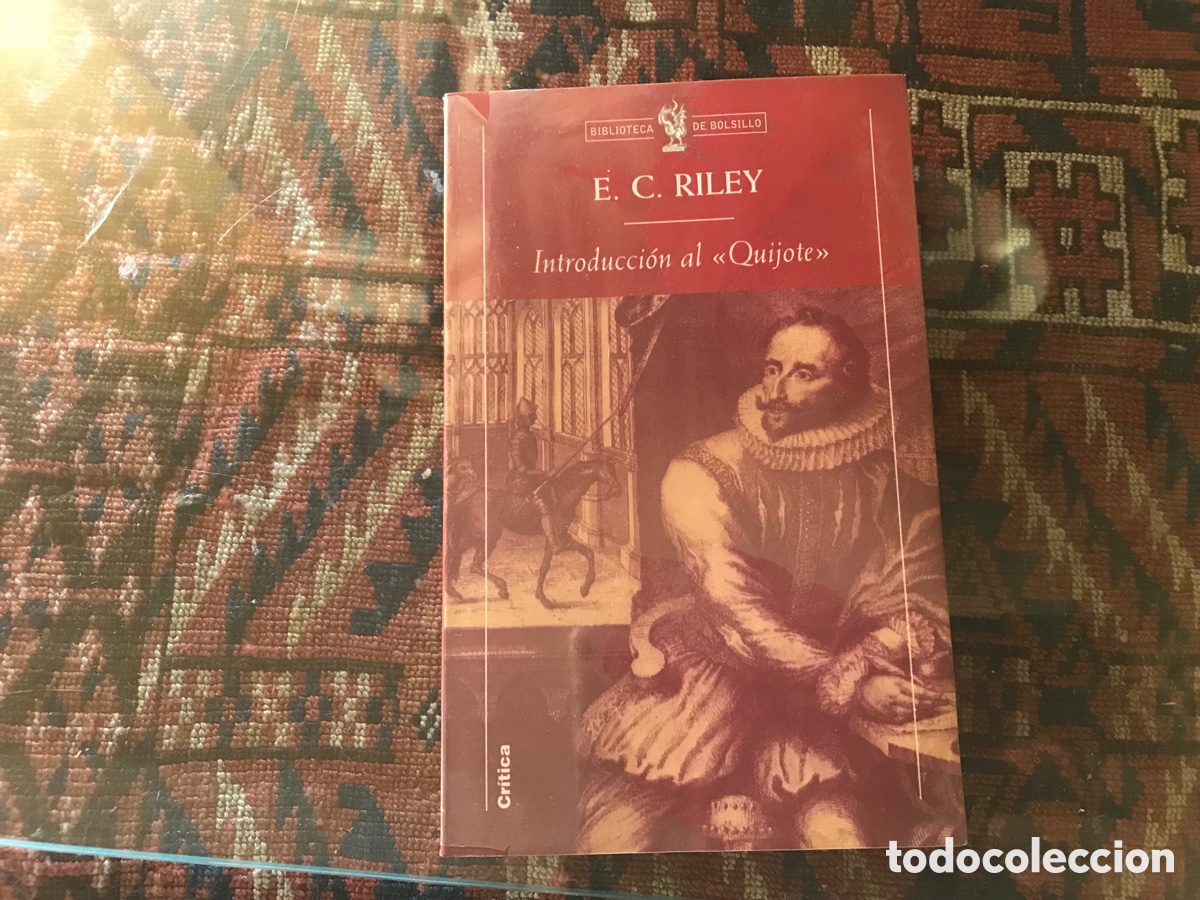 Libros de segunda mano: Introducci&oacute;n al Quijote. E. C. Riley. Cr&iacute;tica. Muy buscado - Foto 1