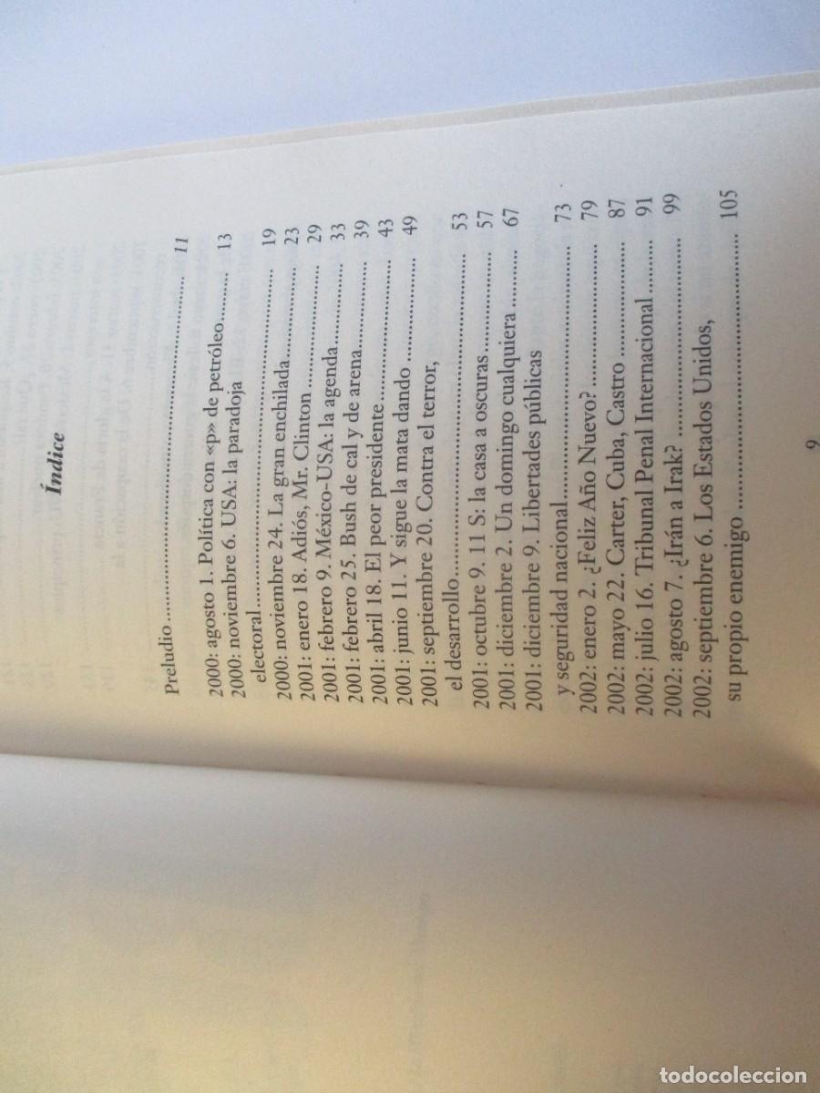 Libros de segunda mano: CARLOS FUENTES Contra Bush W20094 - Foto 2