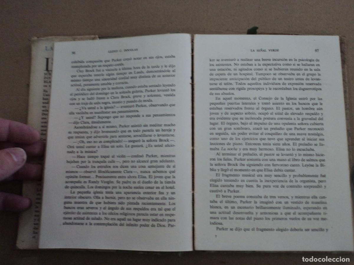 Libros de segunda mano: La se&ntilde;al verde - Lloyd C. Douglas - Foto 3