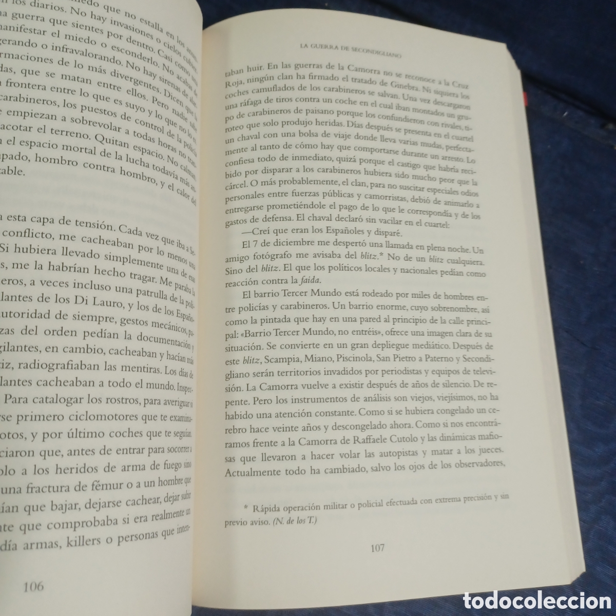 Libros de segunda mano: GOMORRA - ROBERTO SAVIANO - Foto 4