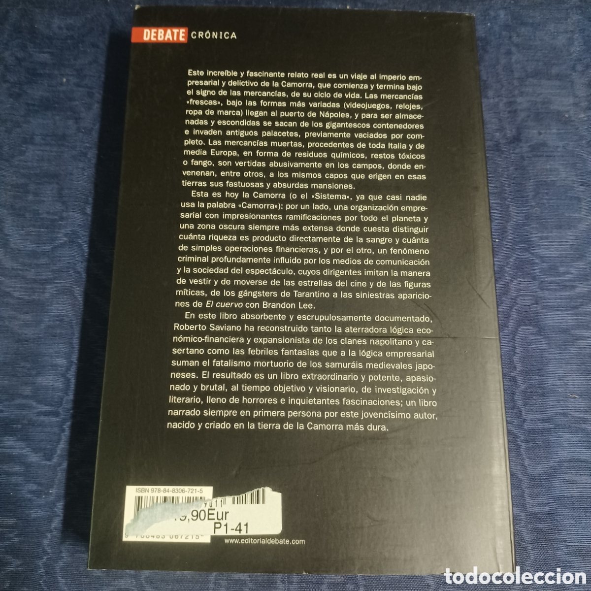 Libros de segunda mano: GOMORRA - ROBERTO SAVIANO - Foto 5