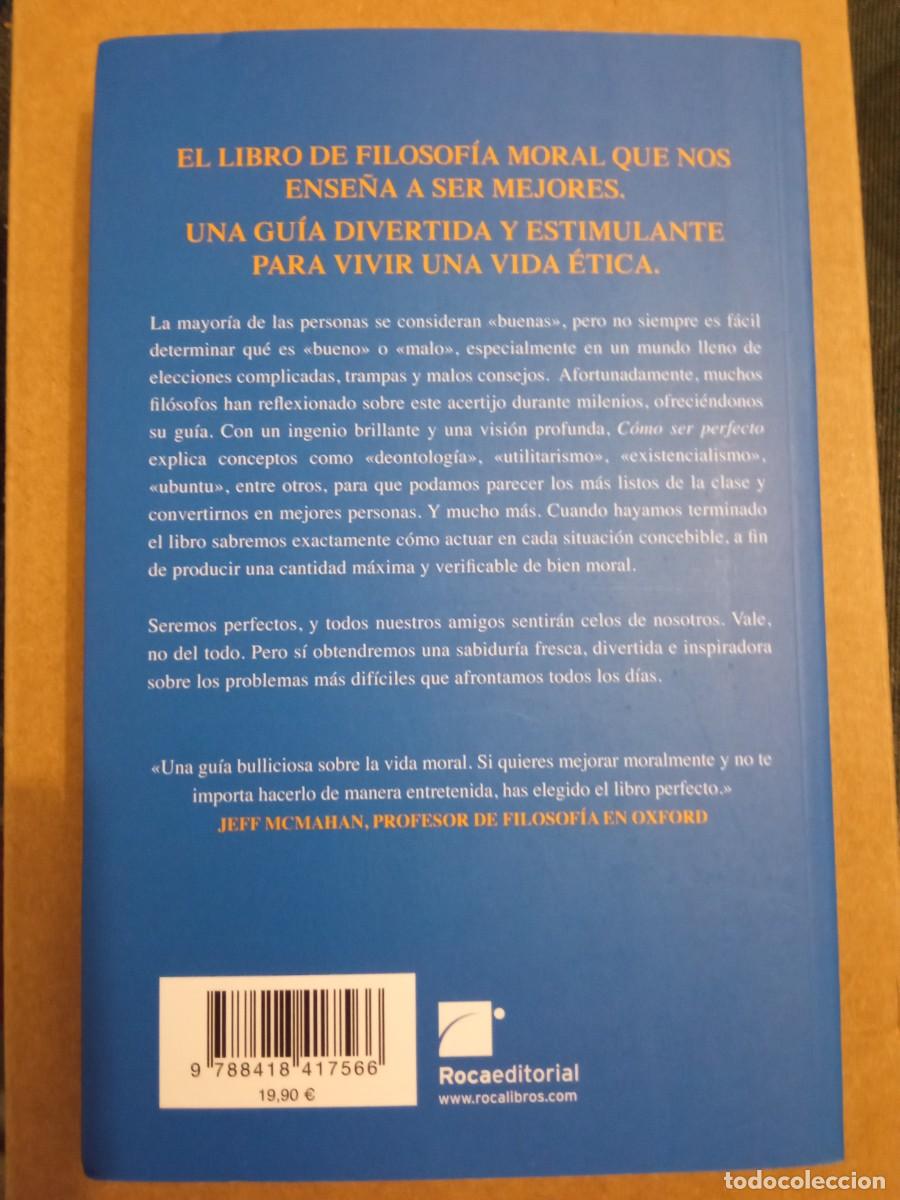 Libros de segunda mano: COMO SER PERFECTO. Michael Schur. Roca editorial. - Foto 2