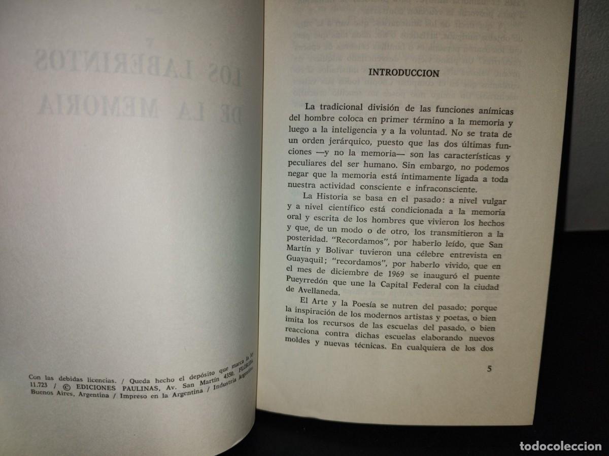 Libros de segunda mano: 167- LOS LABERINTOS DE LA MEMORIA - DANIEL J. RUIZ - Foto 4