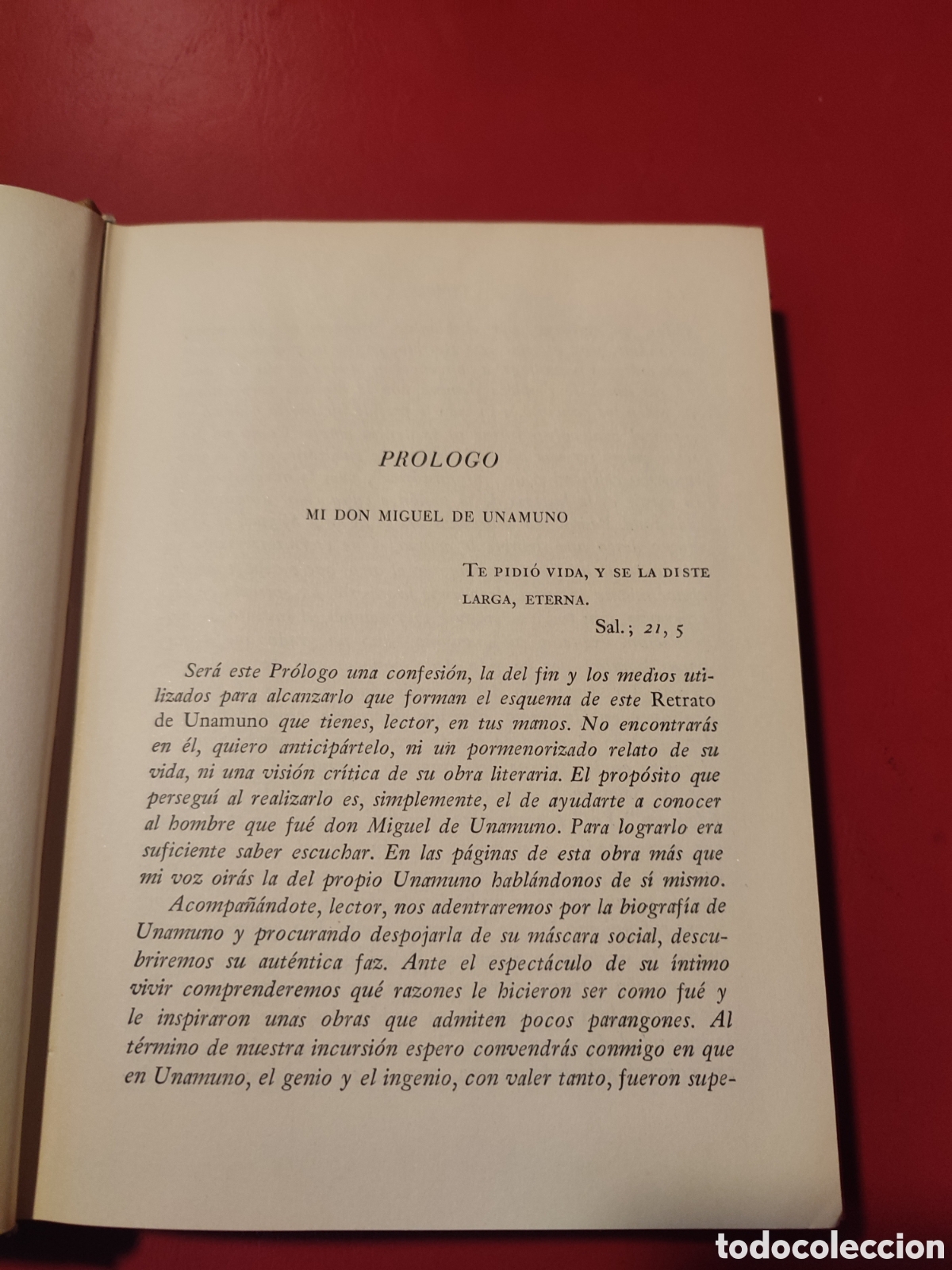 Libros de segunda mano: Retrato de Unamuno - Foto 3