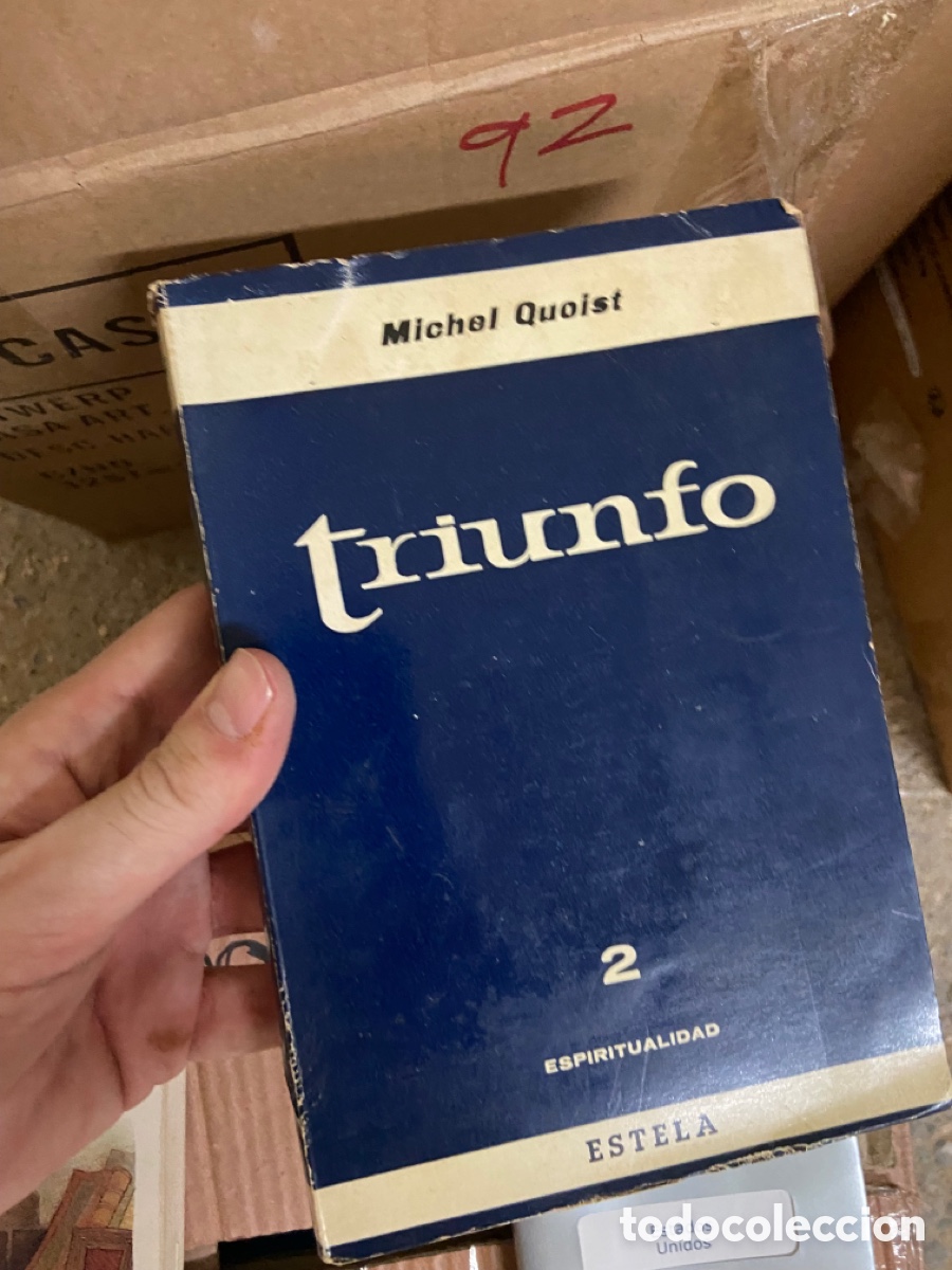 Libros de segunda mano: Caja92 Michel Quoist - triunfo - Foto 1
