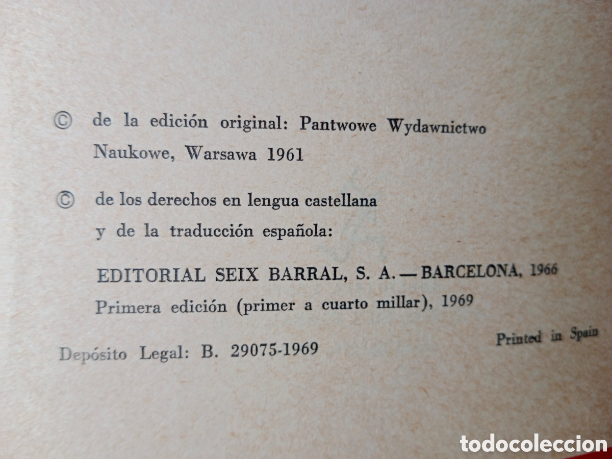 Libros de segunda mano: APUNTES SOBRE SHAKESPEARE , JAN KOTT , PRIMERA EDICI&Oacute;N, 1969 - Foto 4