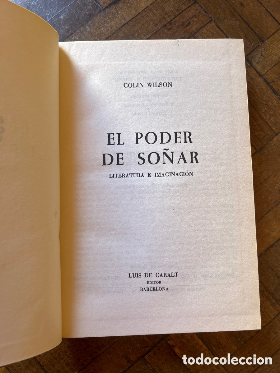 Libros de segunda mano: El poder de so&ntilde;ar - Colin Wilson - Luis de Caralt (1965) - Foto 3