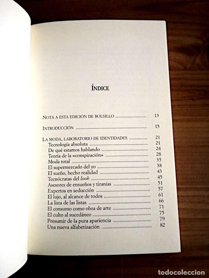 Libros de segunda mano: LO CURSI Y EL PODER DE LA MODA. RIVI&Eacute;RE, MARGARITA. ESPASA. 1 &ordf; ED. 1998 - Foto 7